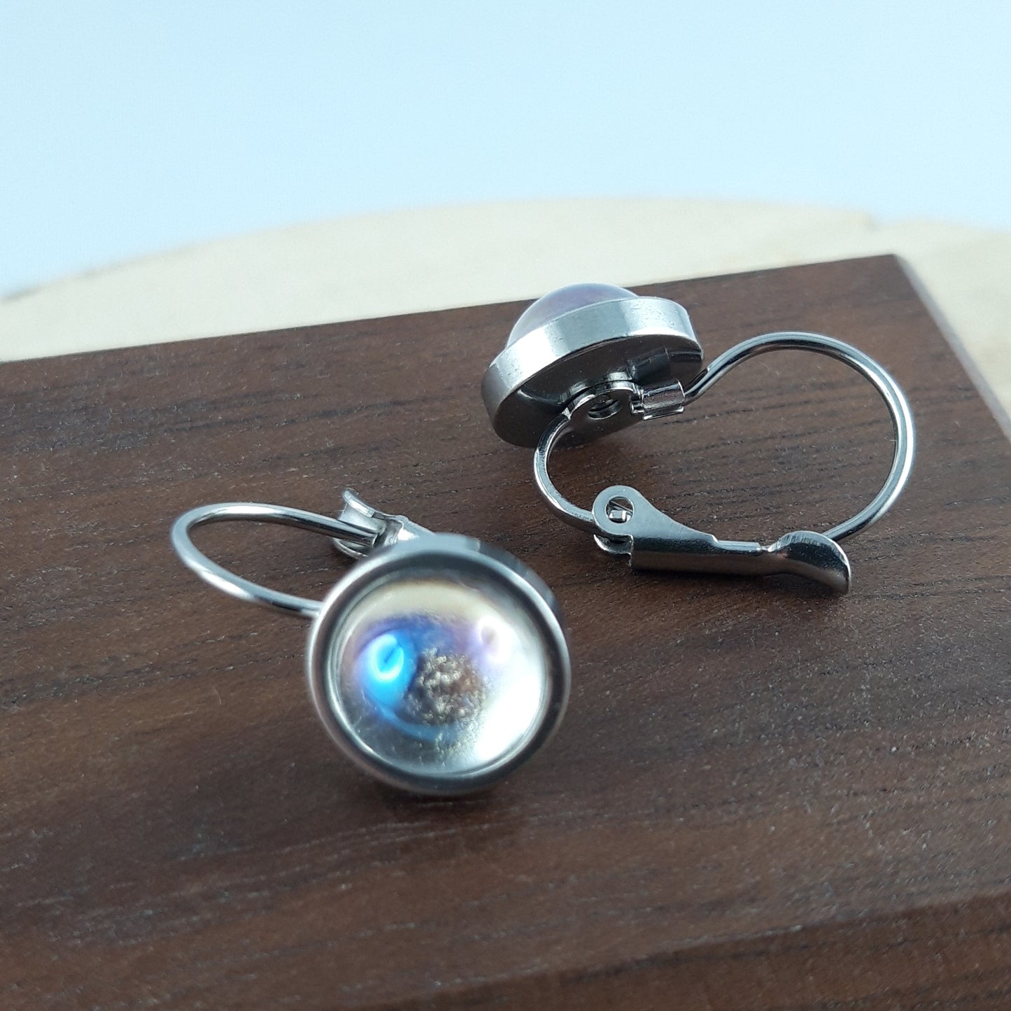 schlichte hängende Ohrringe