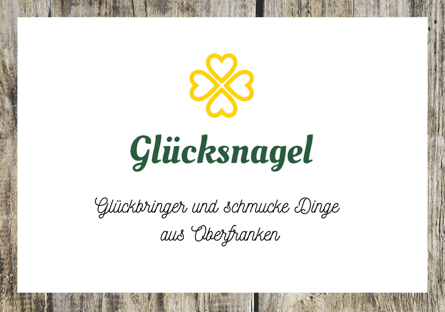 Glücksnagel - Geschenkgutschein