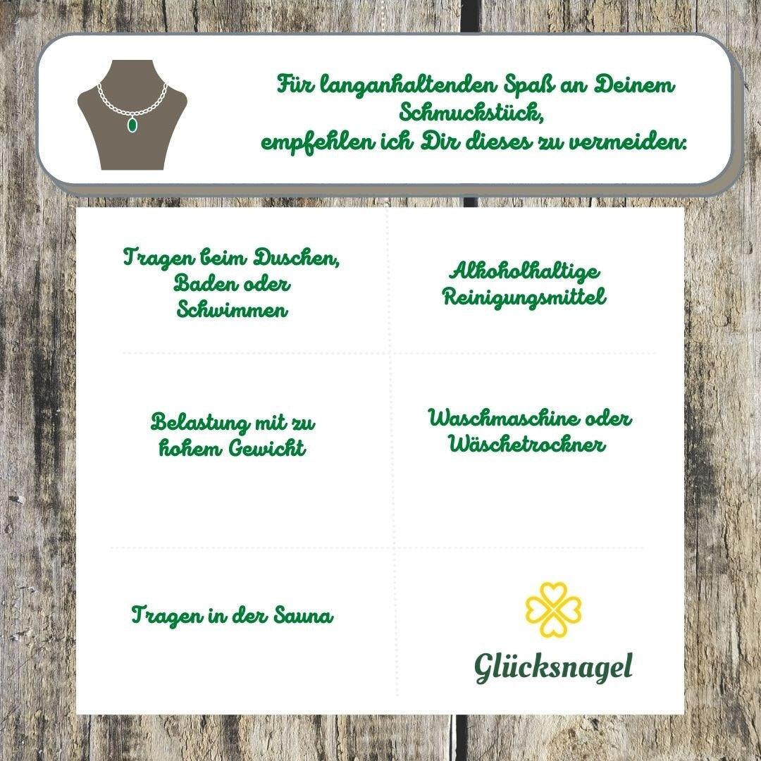 Kette mit Anhänger aus Silber und Boulderopal