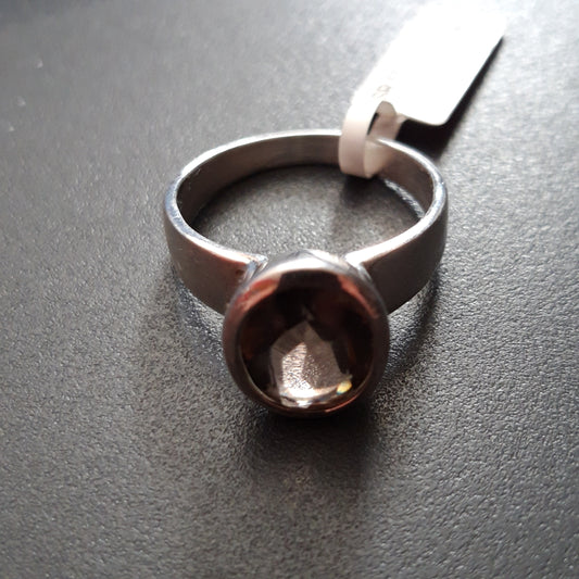 Ring mit Rauchquarz